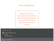 Tablet Screenshot of millerfriel.com